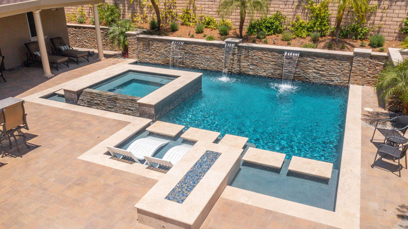 Custom Swimming Pools In California Swimming Pool Company Designs Building Construction